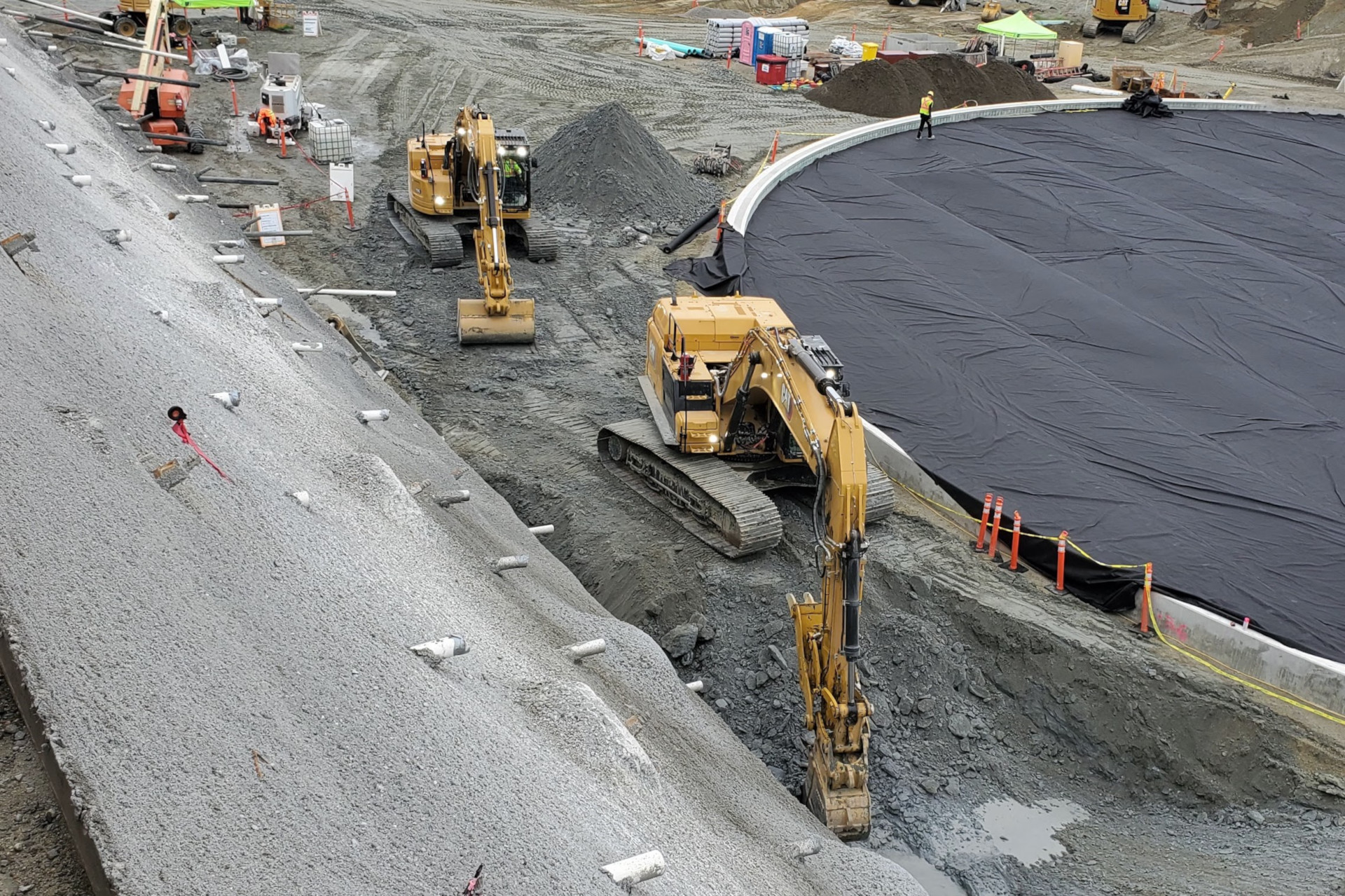 shotcrete wall